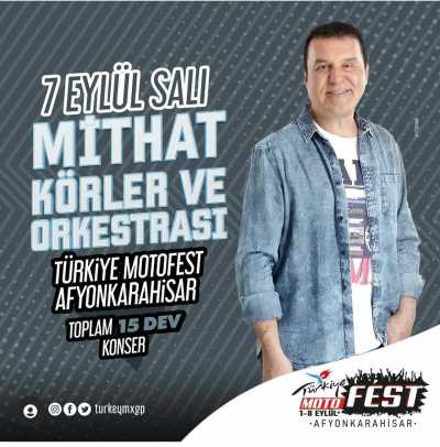 Mithat KÖRLER Konser Afişi